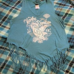 Harley Davidson fringe tank